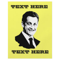 Nicolas Sarkozy flyers by Politicaltshirts Nicolas Sarkozy flyers
