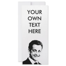 Nicolas Sarkozy rack cards by Politicaltshirts Nicolas Sarkozy rack cards
