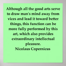 nicolaus copernicus quote posters