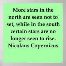 nicolaus copernicus quote poster