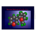 Nicotine Molecule (card) by Derethman Nicotine Molecule (card)