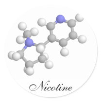 Nicotine stickers by Nushka Nicotine stickers