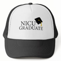 NICU Graduate hats by Scrappintwins NICU Graduate hats