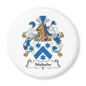 Niebuhr Family Crest magnets by coatsofarms Niebuhr Family Crest magnets