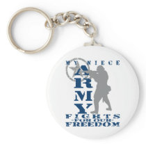 Niece Fights Freedom - ARMY Keychains