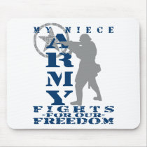 Niece Fights Freedom - ARMY Mouse Mats