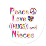Niece Hugs stickers