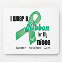 Niece - Liver Cancer Ribbon Mousepads
