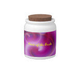 Niece of the Bride Swirly Heart Candy Jar Niece of the Bride Swirly Heart Candy Jar