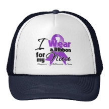 Niece - Pancreatic Cancer Ribbon Trucker Hat