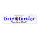 Nieces Bumper (F) bumper stickers by TwinTurtlesOnline Nieces Bumper (F) bumper stickers