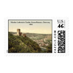 Nieder-Lahnstein Castle, Hesse-Nassau, Germany Postage Stamp