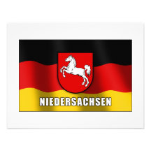 Niedersachsen coat of arms custom invites