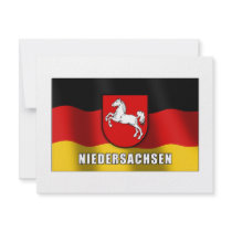 Niedersachsen coat of arms custom invites