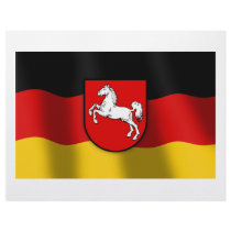 Niedersachsen coat of arms customized letterhead