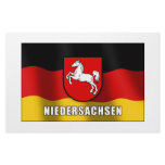 Niedersachsen coat of arms stationery paper