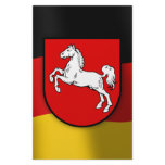 Niedersachsen coat of arms custom stationery