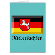 Niedersachsen Flag Gem cards by Vexillophile Niedersachsen Flag Gem cards