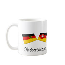 Niedersachsen, Germany Flag Tiles mugs by Vexillophile Niedersachsen, Germany Flag Tiles mugs