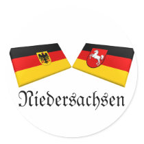 Niedersachsen, Germany Flag Tiles stickers by Vexillophile Niedersachsen, Germany Flag Tiles stickers