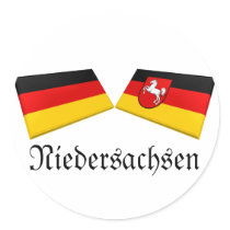 Niedersachsen, Germany Flag Tiles stickers by Vexillophile Niedersachsen, Germany Flag Tiles stickers