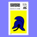 Niels Kjeldsen's Dragoon Helmet postage