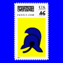 Niels Kjeldsen's Dragoon Helmet postage