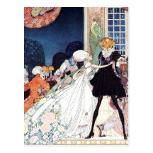 Nielsen's In Powder and Crinoline Post Cards