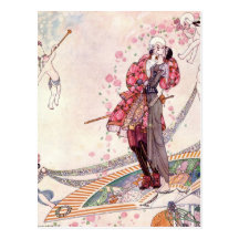 Nielsen's In Powder and Crinoline Postcards