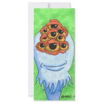 Nieneh the 9 eyed monster rack cards by BeMusedArt Nieneh the 9 eyed monster rack cards