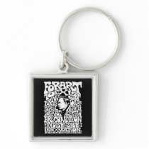 Nietzsche - Art Key Chains