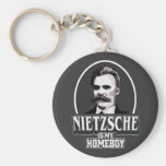 Nietzsche Is My Homeboy Key Chain