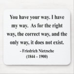 Nietzsche Quote 1a Mouse Pad