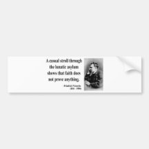 Nietzsche Quote 1b Bumper Stickers