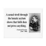 Nietzsche Quote 1b Post Card
