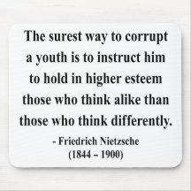 Nietzsche Quote 2a Mousepad