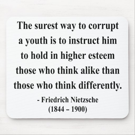 Nietzsche Quote 2a Mousepad