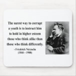 Nietzsche Quote 2b Mouse Pad