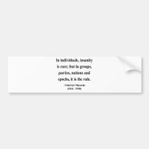 Nietzsche Quote 3a Bumper Stickers