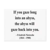 Nietzsche Quote 4a Post Cards