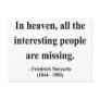 Nietzsche Quote 4a Postcard