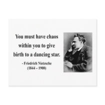Nietzsche Quote 6b Post Card