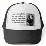 Nietzsche Quote 7b Trucker Hats
