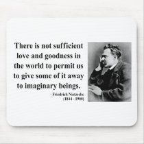 Nietzsche Quote 7b mousepads