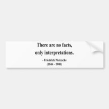 Nietzsche Quote 9a Bumper Stickers