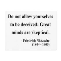 Nietzsche Quote 9a postcards by atheist_store Nietzsche Quote 9a postcards
