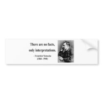 Nietzsche Quote 9b Bumper Sticker