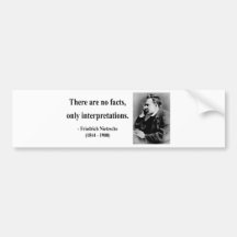 Nietzsche Quote 9b Bumper Sticker