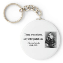 Nietzsche Quote 9b Keychain