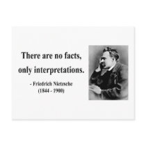 Nietzsche Quote 9b Postcard